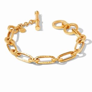 Julie Vos Palladio Link Bracelet 24K gold plate